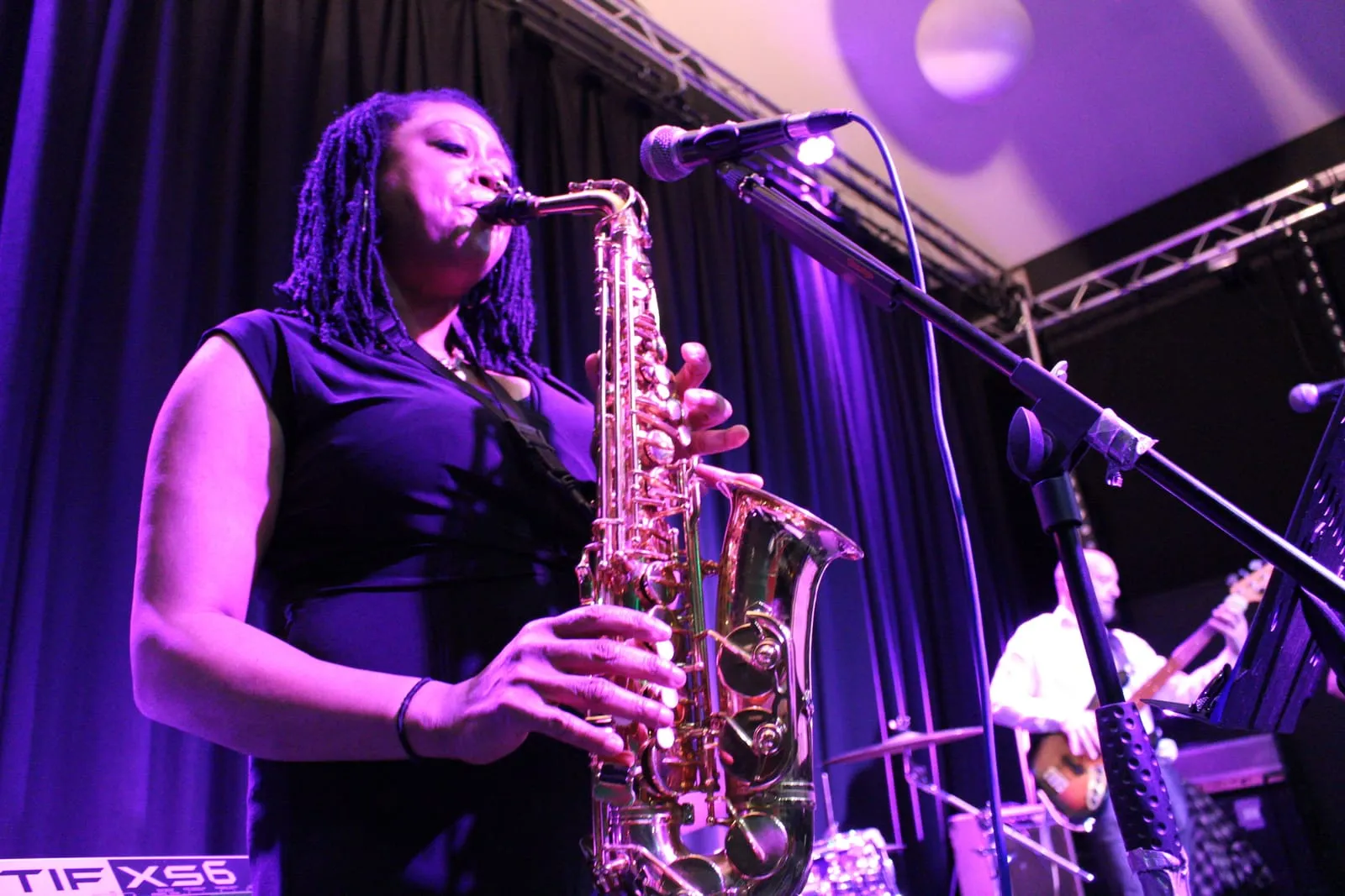 Encore saxophonist, Anne-Marie Atkins