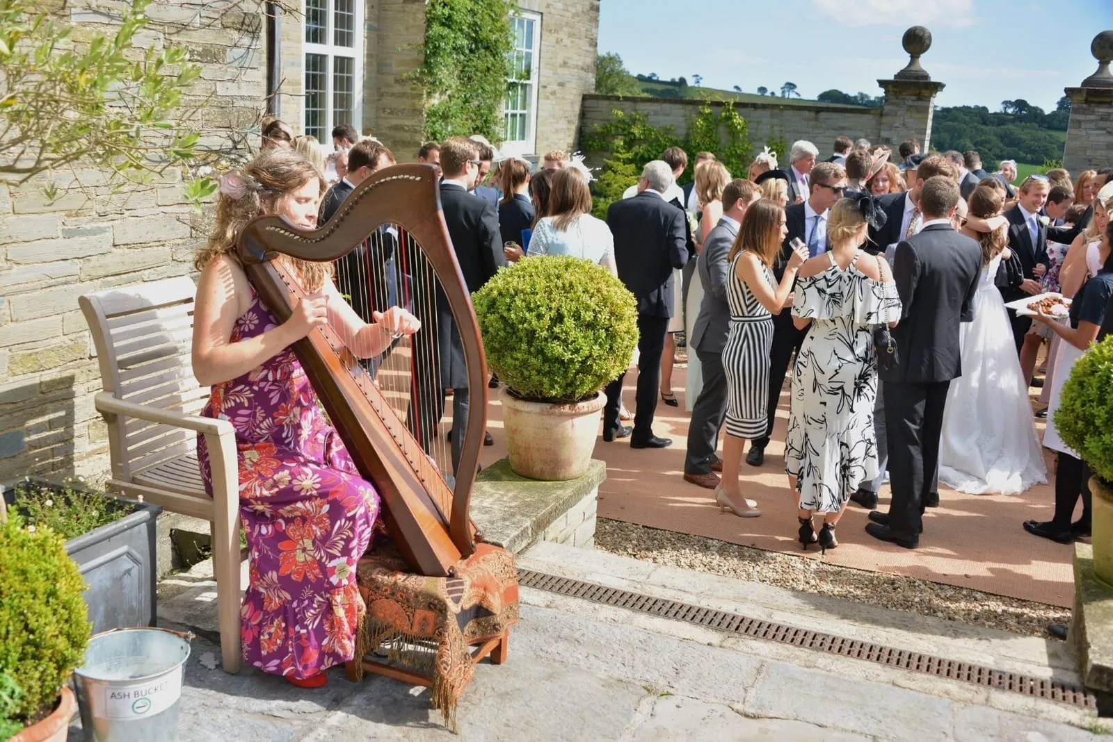 Celtic harpist Fionnuala Kirby