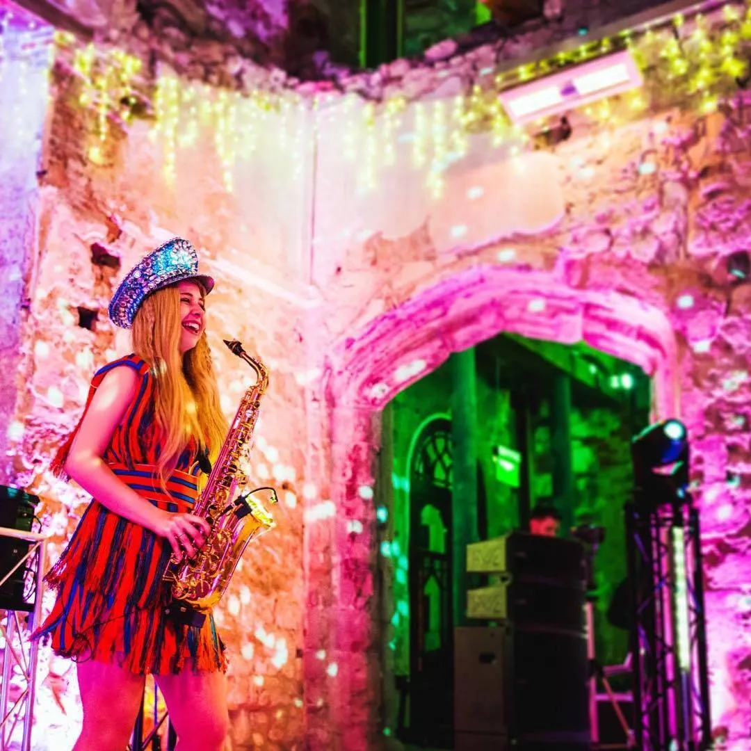 Girl on Sax