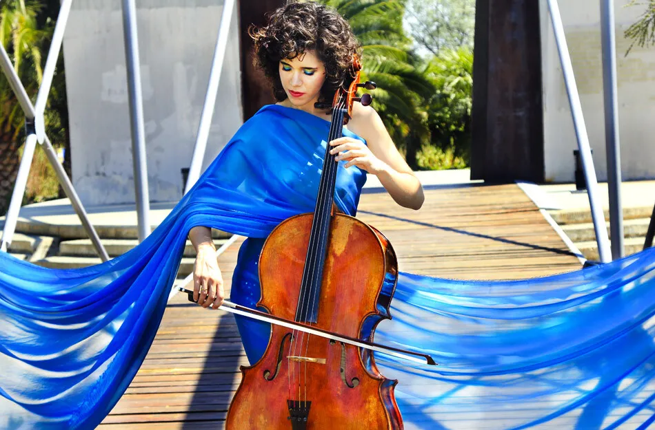 "After the Royal wedding, everyone wants a solo cellist." ~ Lidia Alonso, cellist available to hire through Encore