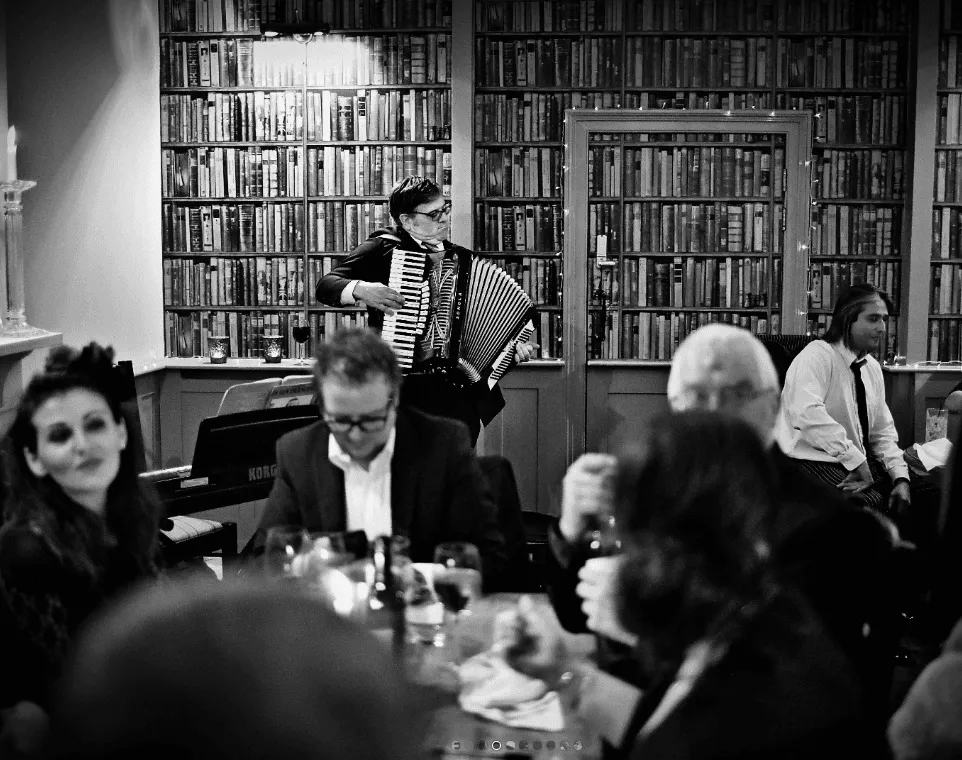 Stephen Guy Daltry accordionist