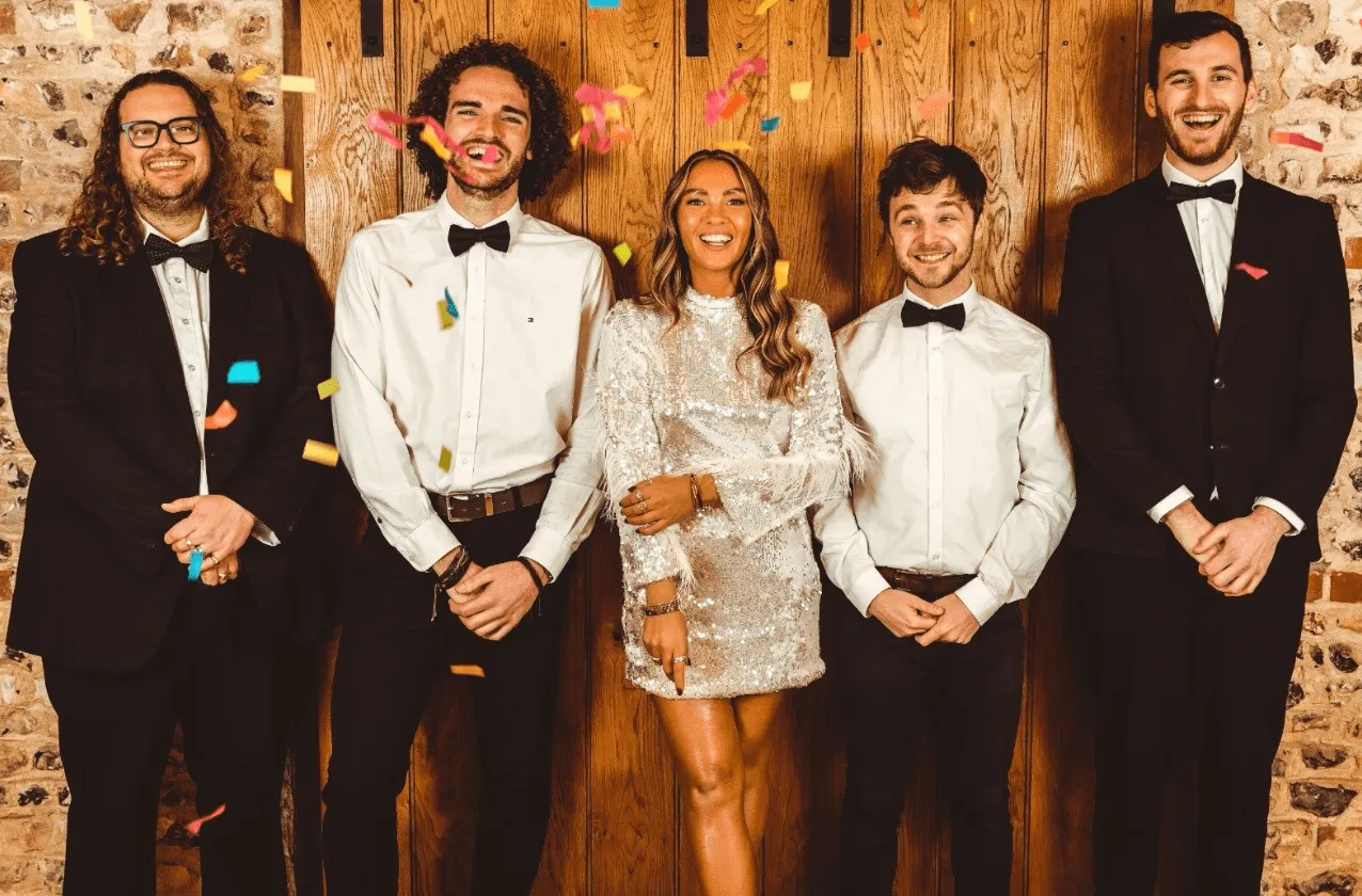 One of Encore's popular party bands - The South West Bounce