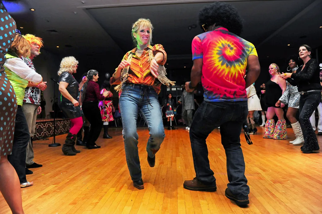 1970s disco themed party