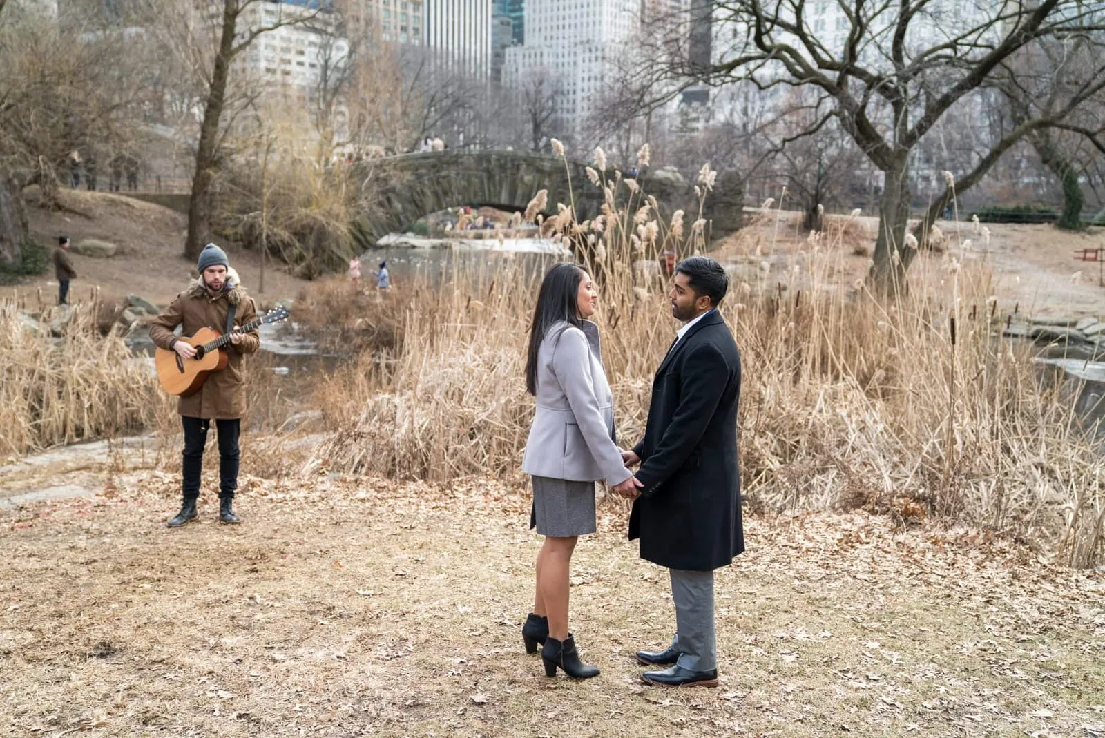 music proposal with live musician 