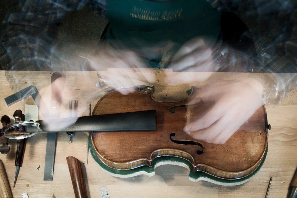 Inside a Violin Maker’s Workshop