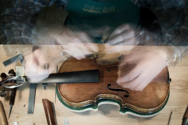 Inside a Violin Maker’s Workshop