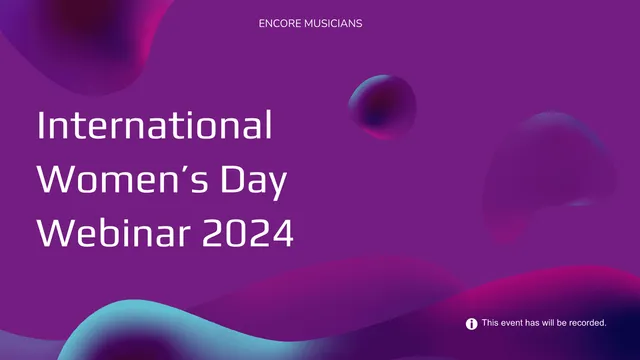 International Women’s Day: Survey, Webinar and Resources