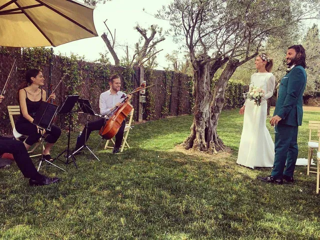Arta String Quartet Performing at a Civil Ceremony
