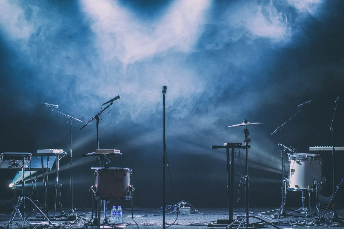 empty stage