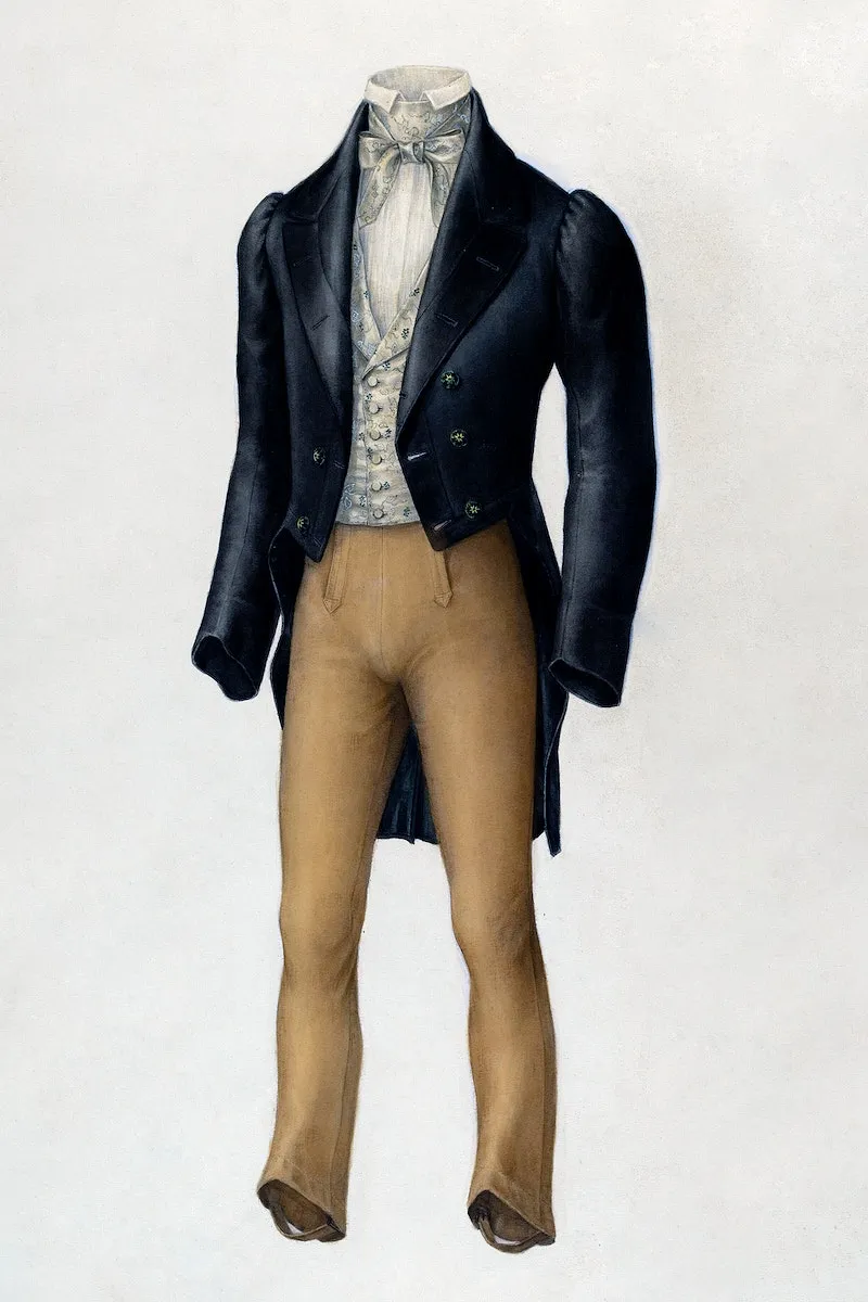 regency era bridgerton man outfit